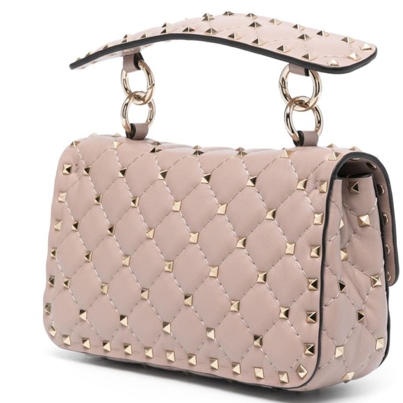VALENTINO GARAVANI SMALL ROCKSTUD SPIKE SHOULDER BAG - Picture 4 of 4